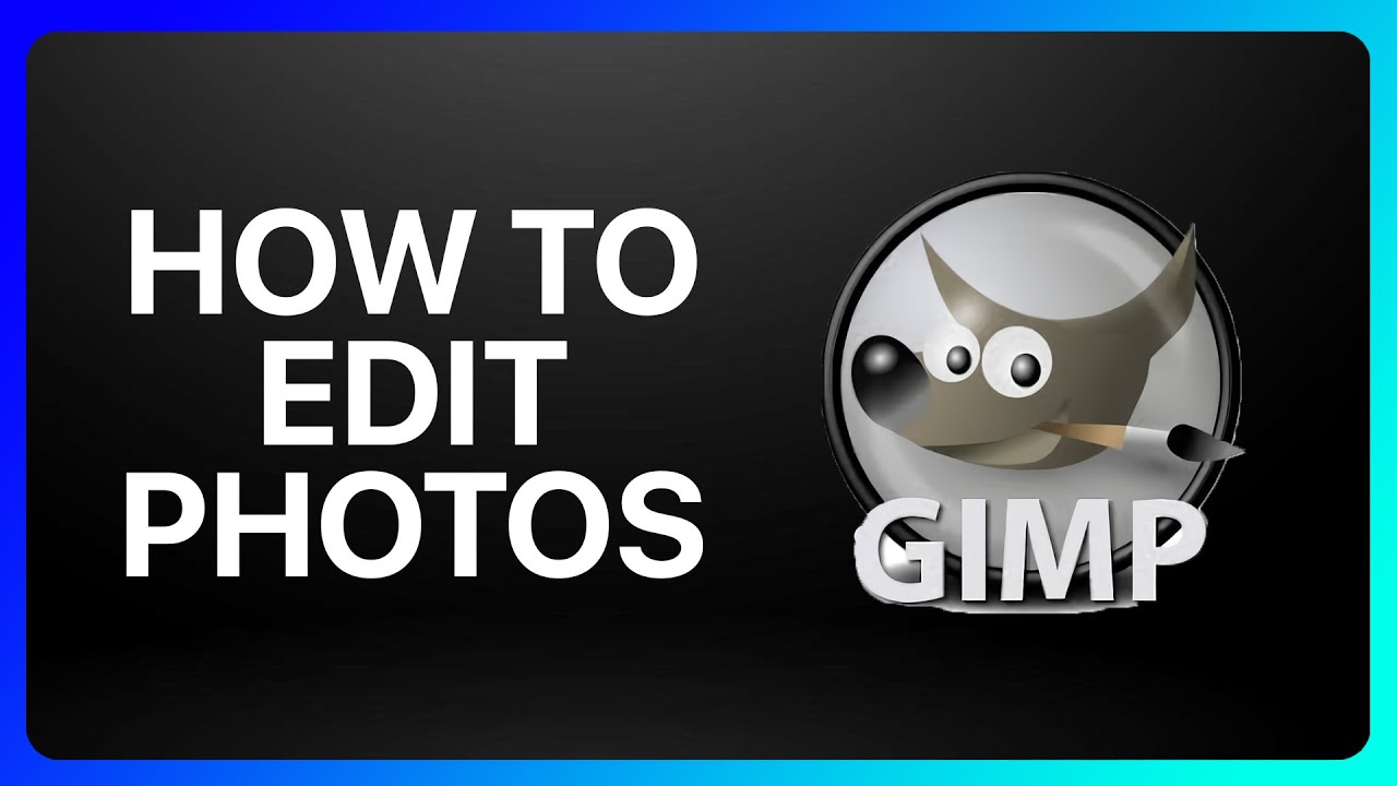 How To Edit Photos In Gimp Tutorial YouTube How To Edit Photos In Gimp Tutorial YouTube