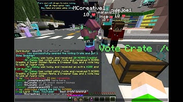 Minecraft Factions #31 - THE BEST VOTE CRATE KEY OPENING?!
