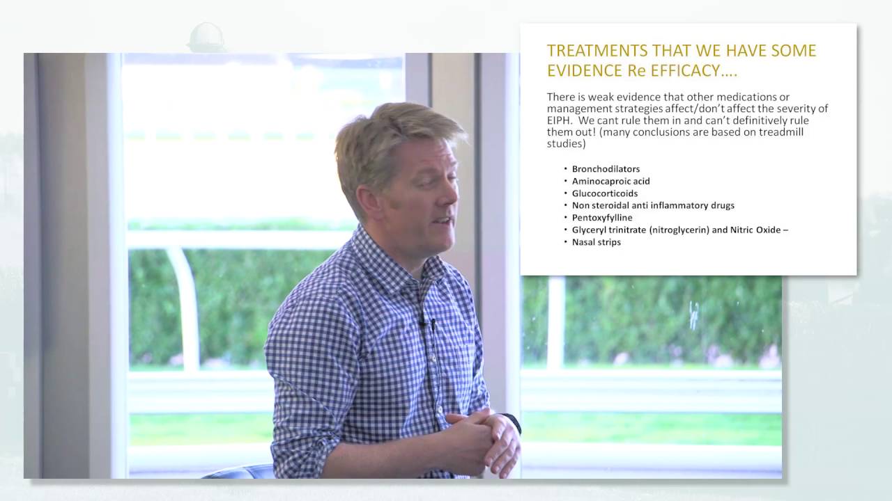 Treatments for bleeding (EIPH) in horses based on the evidence we have. YouTube