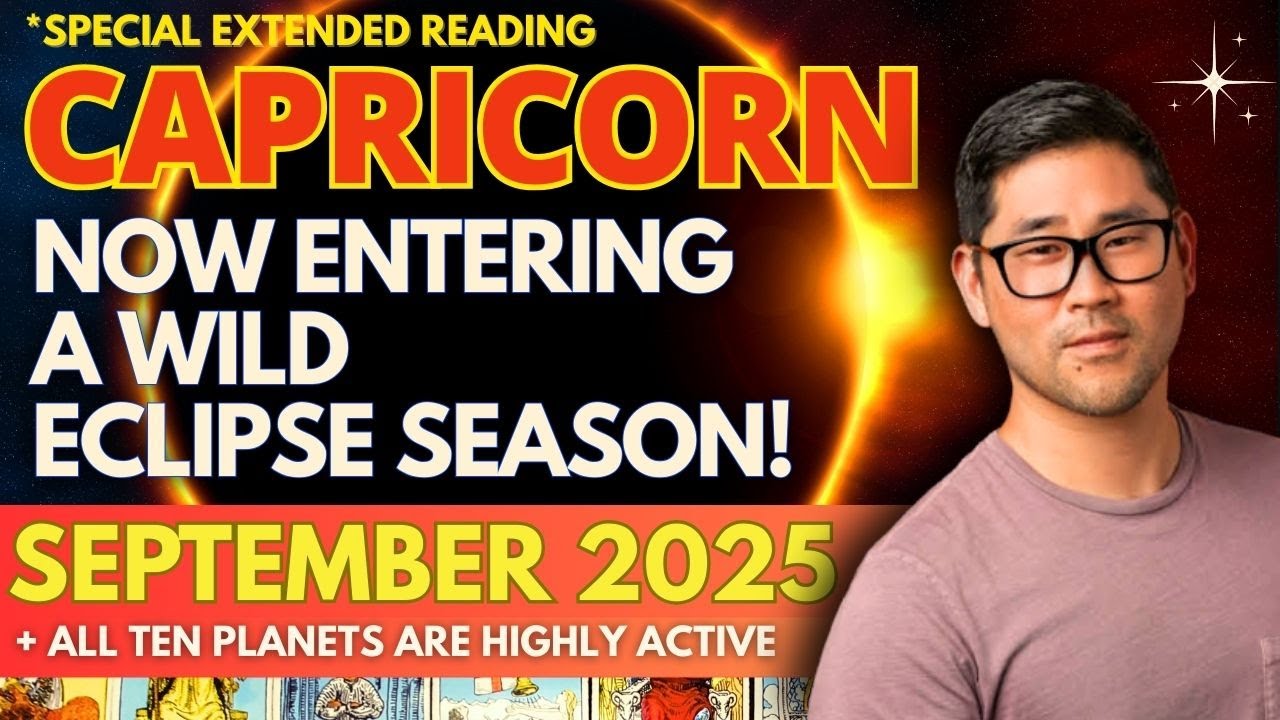 Capricorn September 2025 - OMG 😳 ONE-IN-QUINTILLION CHANCE TO GET THIS SPREAD! 🌠Tarot Horoscope