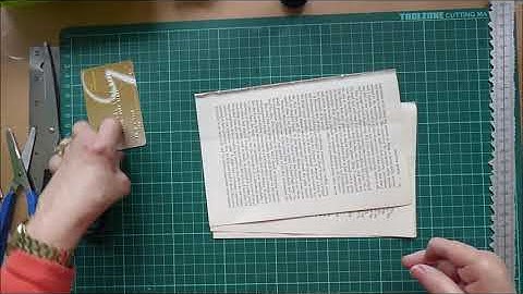 #roxysweeklychallenge, Ep 16 Quick masterboard made into hinged journal spots