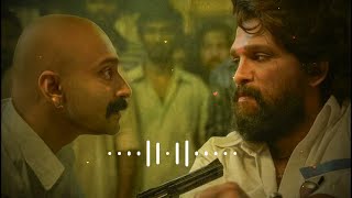 Pushpa Climax Song BGM 4K | Hiranya Pushpa Prabhavam | Alluarjun | Fahadh Faasil | Pushpa Climax BGM