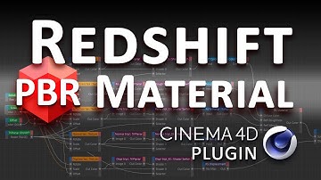 Redshift PBR Material plugin for Cinema 4D