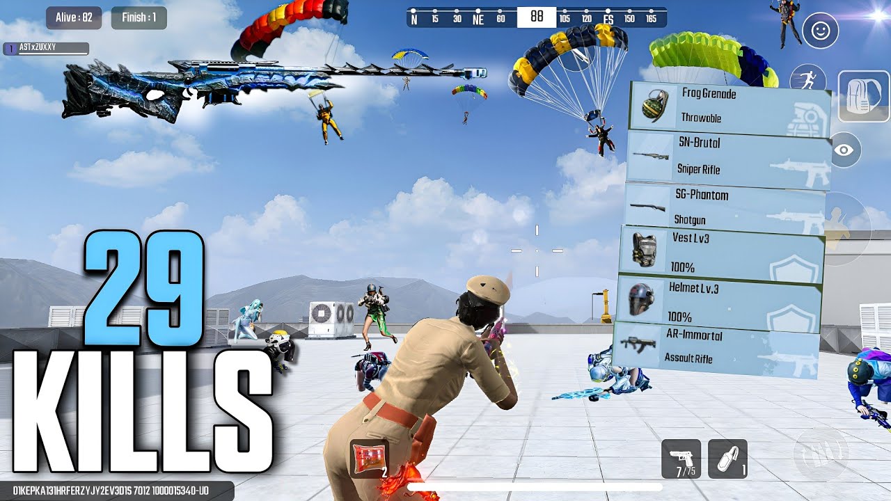 SCARFALL GAMEPLAY 29 KILLS 😱  NEW WORLD RECORD 