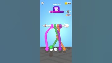 Tangle master 3D / New iOS game play #773 #shorts
