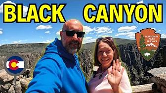 Black Canyon of the Gunnison South Rim Tour | Stunning Views | Gunnison Dam!
