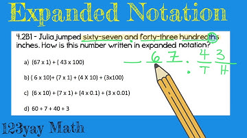 TEKS 4.2B-1 Expanded notation with decimals | 123yaymath | 4th grade Math