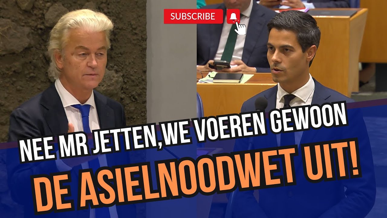 Wilders ZET D66 Op zijn Plek:"NEE MENEER JETTEN Ik zou de knip voor de