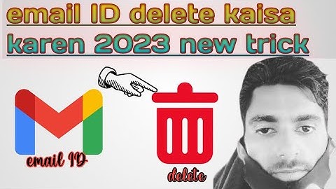 how to delete email account permanently 2023 /email ID delete kaisa karen/#sheikhishfaq#youtube