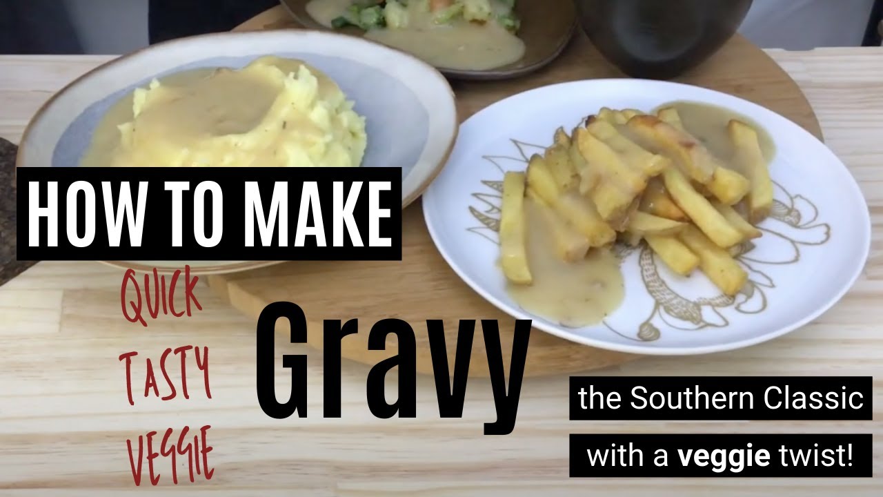 How to make Veggie Gravy Quick tasty recipe YouTube