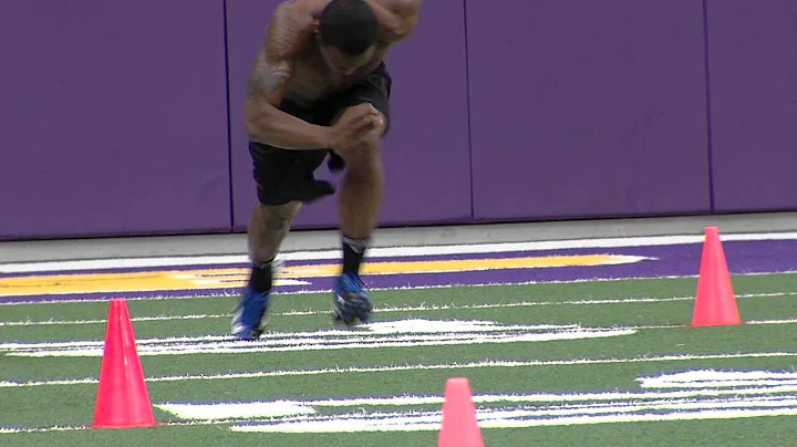 UNI Football Pro Day - Terrell Sinkfield - 40 yard dash