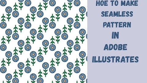 “Floral Seamless Pattern Design in Illustrator | Trend Tutorial”