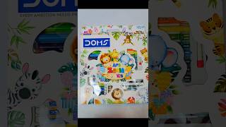 Unboxing DOMS Art Kit For All📚oil Pastels Colour, Pencil Colour, Water Tube Colour, #asmr