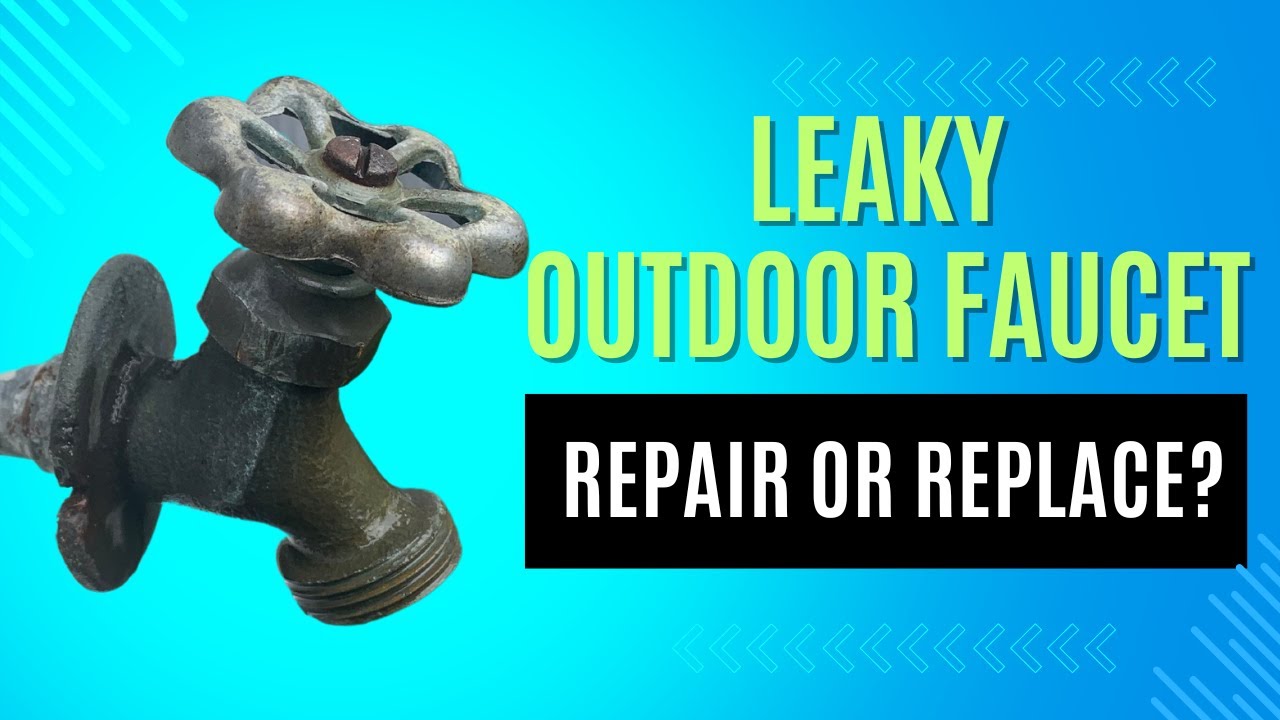 How To Fix a Leaky Outdoor Faucet (Frost Free Spigot Guide)