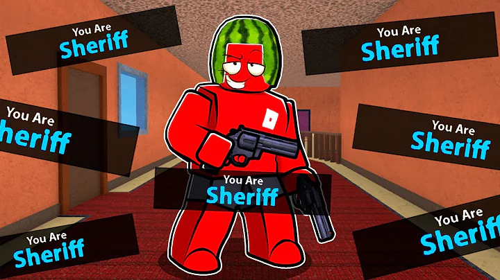 SHERRIFF 100% Murder Mystery (Funny Moments)