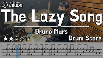 The Lazy Song - Bruno Mars DRUM COVER