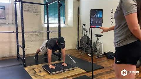 Plyometric Push-ups on HD Force Plates