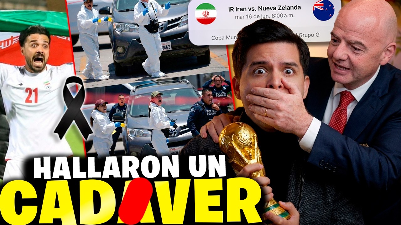 TERROR en el Mundial en México… Irán quedó en medio de un hallazgo escalofriante ❌💀