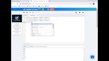 Линейный алгоритм, ветвление, online-python.com
