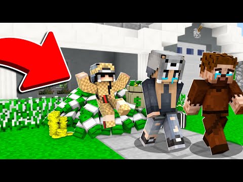 MİLYONER OLUP AİLEMİ EVDEN KOVDUM 😱 - Minecraft