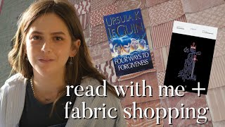 SKIN UPDATE + READ WITH ME + FABRIC SHOPPING