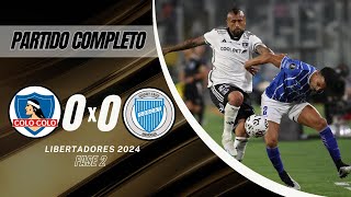 Colo Colo vs Godoy Cruz - Copa Libertadores 2024 - Fase 2 - Vuelta - Partido Completo FHD