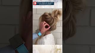 Updo Hairstyle tutorial | beautiful wedding hairstyles