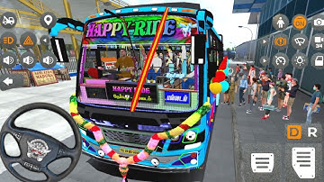 💥Bus Simulator Indonesia New Map Mod Best Android Gameplay Video 