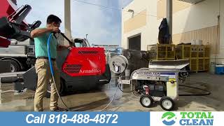 Industrial Hot Water Pressure Washer Dealer | Total Clean Equipment | Commercial Use