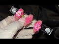Trending 3d nail flowers   how to do 3d flowers  nail art tutorial 