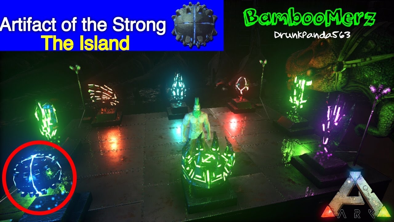 Ark Survival Evolved Artifact Of The Strong The Island Youtube