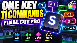11 Things You Can Do with the S Key in Final Cut Pro