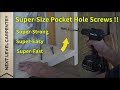 Super Sized Pocket Screws