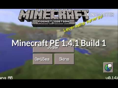 Minecraft Pe 1 4 1 Baild 1 Youtube