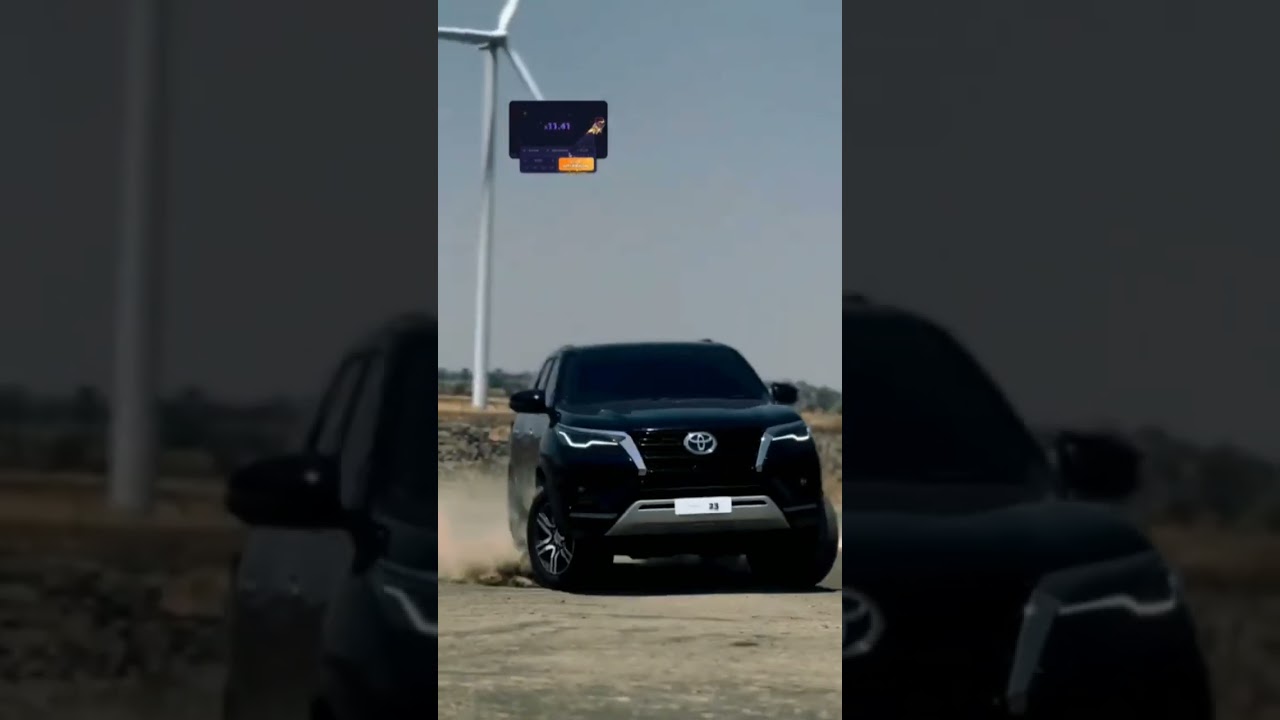 Murder X black fortuner 