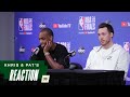 Khris Middleton and Pat Connaughton NBA Finals Game 4 Media Availability | 7.14.21