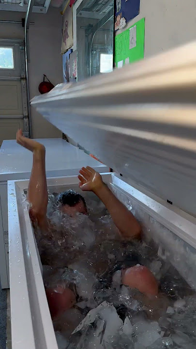 The ice bath transformed him🗿   #icebath #cold #motivation #fitness #challenge