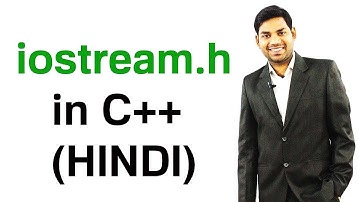 iostream.h in C++ (HINDI/URDU)
