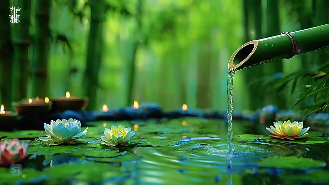 Bamboo Water Fountain Healing 自然の音とともに音楽をリラックス バンブーウォーターファウンテン 【癒し音楽BGM】
