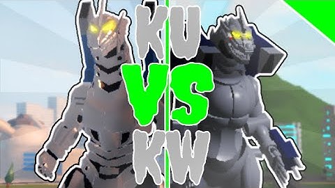 Kaiju Universe vs Kaiju World Kiryu | Roblox