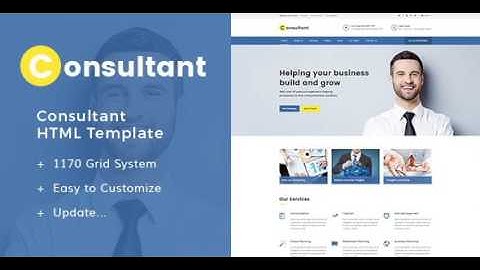 Consultant - Multipurpose Corporate Template | Themeforest Website Templates and Themes