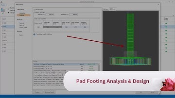 22 Pad Footing Analysis & Design