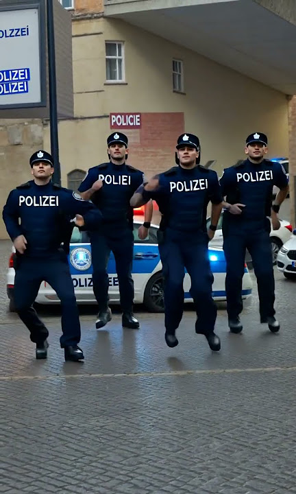 🇩🇪 German Police Dance – “She’s A Bad Mama Jama” Part 2 | Funk Returns to the Streets!