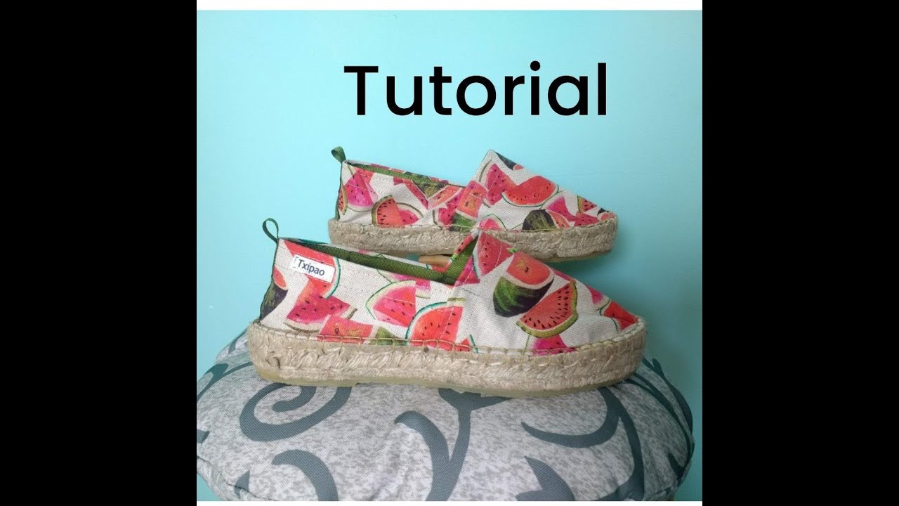 Haz tus propias Alpargatas!!!
