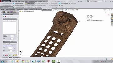 SolidWorks Plastics Detecting air traps