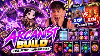 ARCANIST BUILD GUIDE 🔮 | My Current Setup + Full Damage Test | Ragnarok: The New World