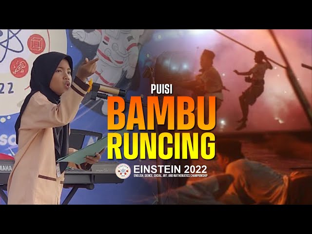 Puisi Bambu Runcing Karya Rayhandi | Juara Lomba Baca Puisi Babak Final Event Einstein 2022 class=