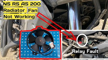 How To Fix Radiator Fan Not Working | Pulsar As200 Ns200 Rs200