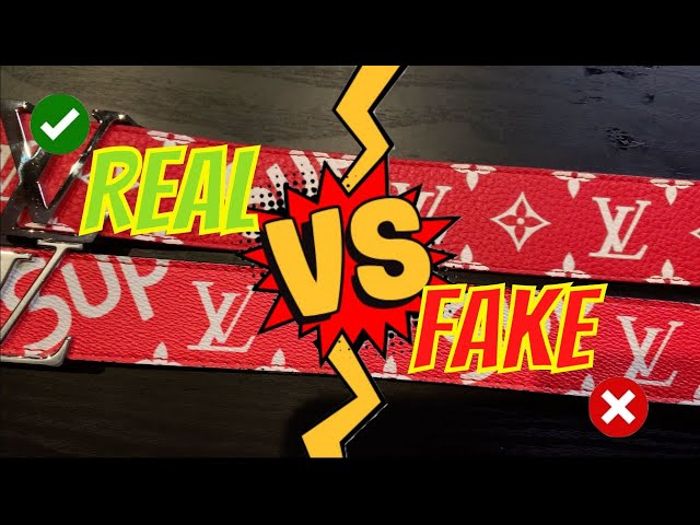 Check out the Louis Vuitton x Supreme Initiales Belt 40 MM Monogram Red  available on StockX