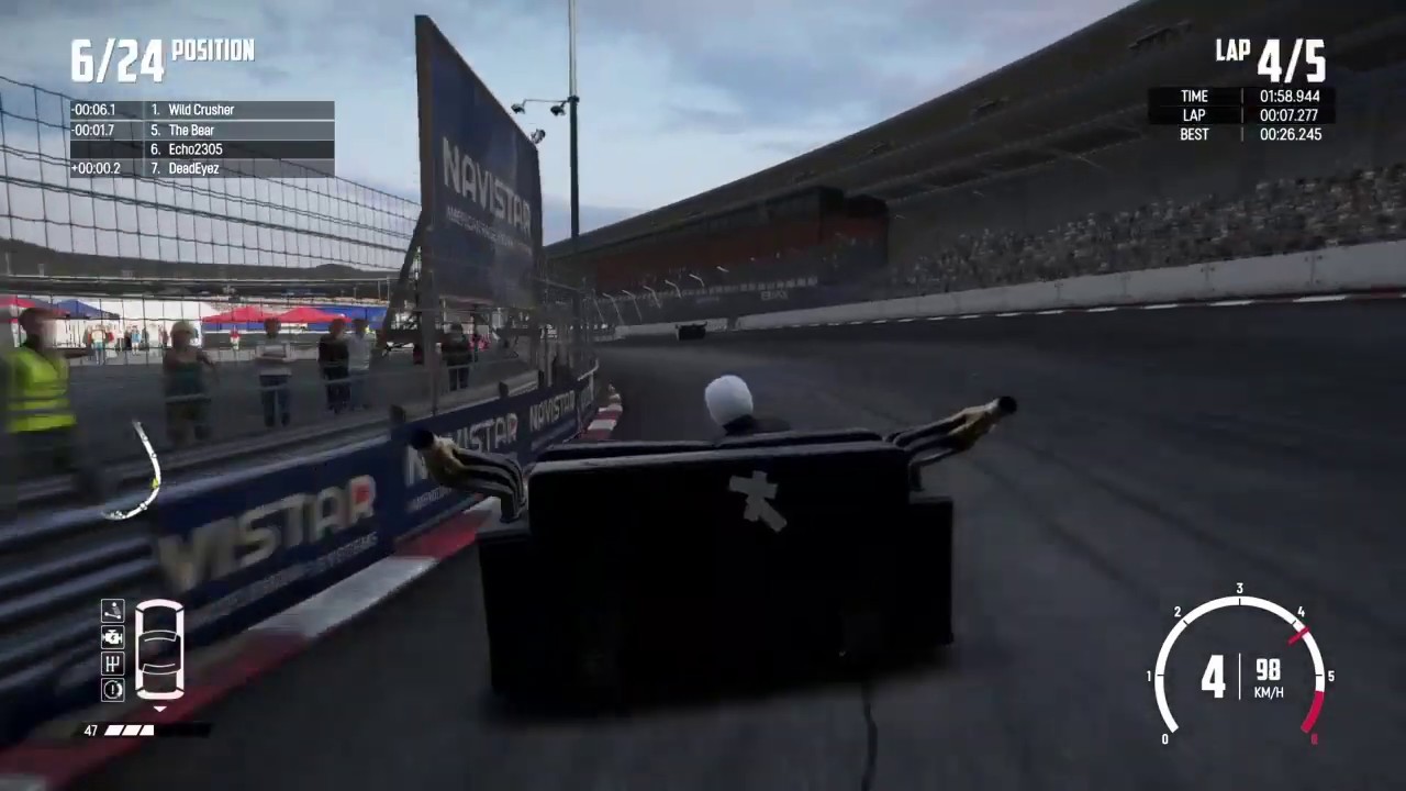 couch racing on wreckfest YouTube